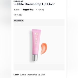 Formula Z Bubble Dreamdrop Lip Elixir